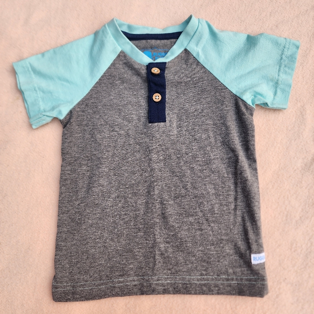 Rugged Butt's Boys Henley Tee